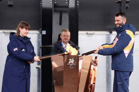 В Великобритании зажгли огонь Паралимпиады-2026