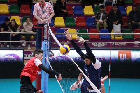 Kişi voleybolçular arasında Azərbaycan Yüksək Liqasında 15-ci tur baş tutacaq
