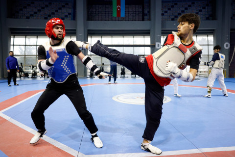 Azərbaycanın deflimpiya və paralimpiya millilərinin birgə təlim-məşq toplanışı başlayıb - FOTO