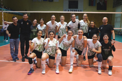 Высшая лига: "Абшерон" обыграл "Муров Аз Терминал", "Гянджа" уступила DH Volley - ОБНОВЛЕНО - ФОТО