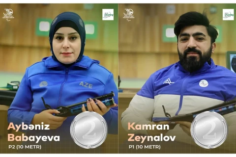 Азербайджанские паралимпийцы завоевали медали на Гран-при Франции