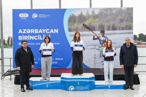 В Мингячевире прошел чемпионат Азербайджана по гребле и каноэ - ФОТО