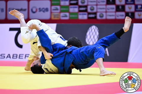 Омар Раджабли завоевал золотую медаль на турнире "Большого шлема" - ФОТО