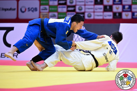 Омар Раджабли завоевал золотую медаль на турнире "Большого шлема" - ФОТО