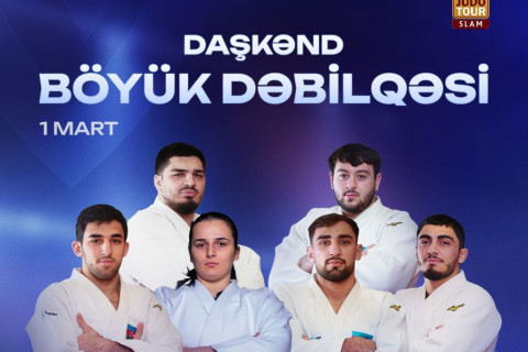 Шесть азербайджанских дзюдоистов поборются за медали на турнире Большого шлема