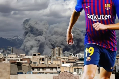 “Barselona”nın sabiq ulduzu İrandan qaçdı - FOTO