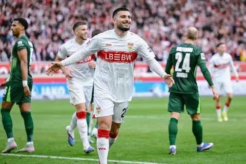 "Штутгарт" победил "Вольфсбург" в Бундеслиге