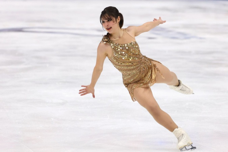 Alysa Liu shares Olympic gold medal moment with Daniel Radcliffe on US television