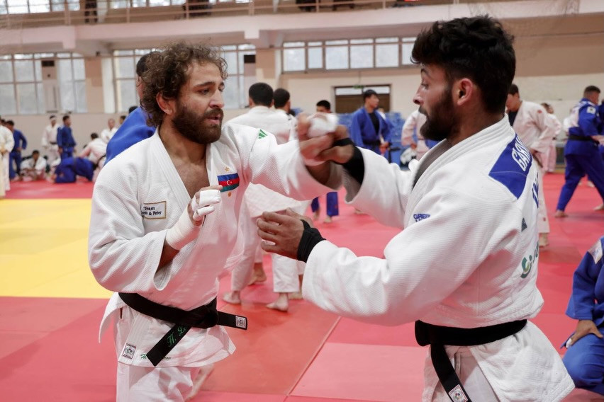 Azərbaycan cüdoçuları Özbəkistanda beynəlxalq təlim-məşq toplanışına qatılıblar - FOTO