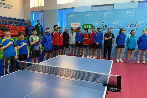 В Азербайджане стартовал чемпионат страны по настольному теннису