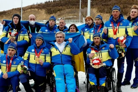 Сборной Украины запретили форму с картой страны на Паралимпийских Играх-2026