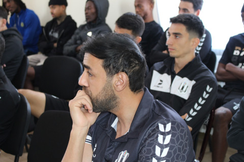 AFFA Hakimlər Komitəsi “Karvan-Yevlax”ın məşqçi və futbolçu heyəti üçün seminar təşkil edib - FOTO