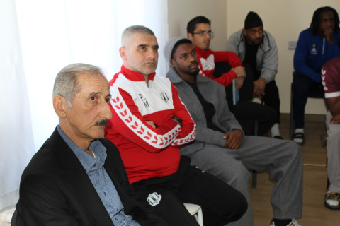 AFFA Hakimlər Komitəsi “Karvan-Yevlax”ın məşqçi və futbolçu heyəti üçün seminar təşkil edib - FOTO