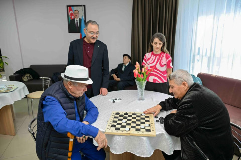 “İdman həftəsi” çərçivəsində ahıl şəxslər üçün dama yarışı keçirilib - FOTO