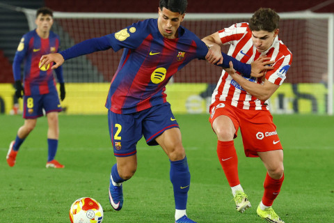 "Барселона" по сумме двух встреч проиграла "Атлетико" в Кубке Испании - ВИДЕО