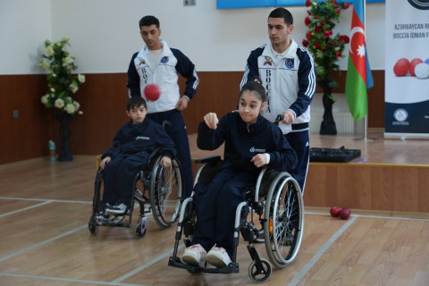 Fiziki məhdudiyyətli idmançılar arasında boccia yarışının qalibləri məlum olub