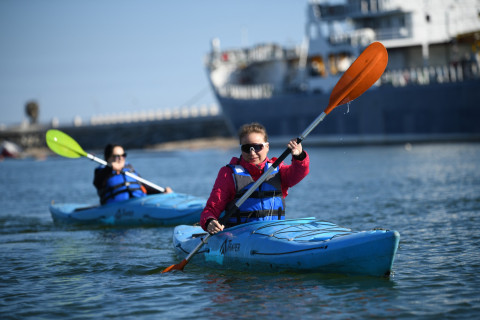 В Баку прошел праздничный заезд по гребле