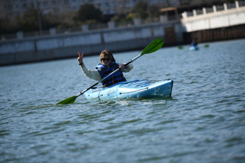 В Баку прошел праздничный заезд по гребле