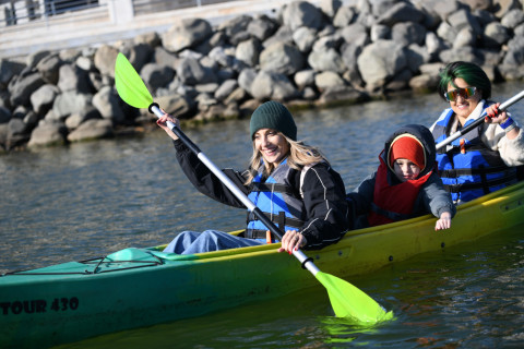 В Баку прошел праздничный заезд по гребле
