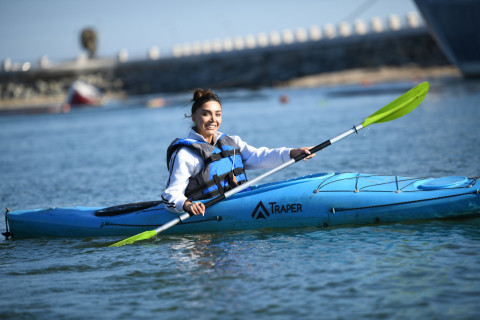 Avarçəkmə həvəskarları üçün bayram yürüşü təşkil edildi - FOTO