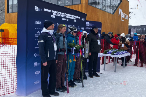 На чемпионате Европы по ски-альпинизму в "Шахдаге" определились победители спринта - ОБНОВЛЕНО + ФОТО