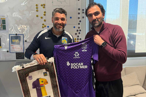 Vaqif Cavadov Belçikada təcrübə keçdi - FOTO