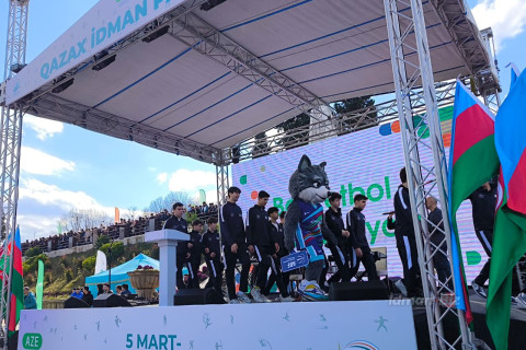 Qazaxda “İdman Paytaxtı”nın açılış mərasimi keçirilir - FOTO/VİDEO