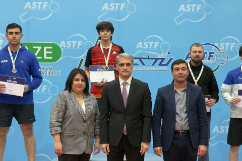 Завершился чемпионат Азербайджана по настольному теннису