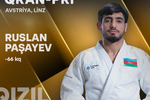 Азербайджанский дзюдоист завоевал "золото" Гран-при в Австрии