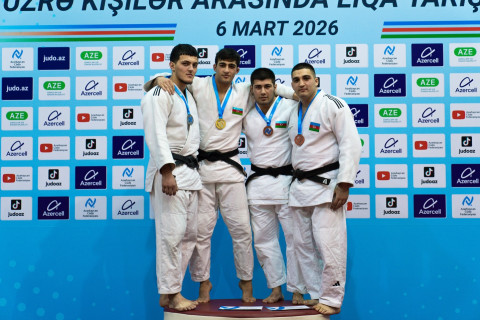 Cüdo üzrə kişilər arasında Liqa yarışının birinci turu keçirilib