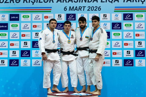 Состоялся первый тур Лиги Азербайджана по дзюдо - ФОТО