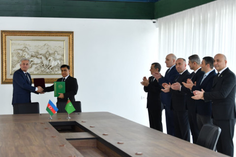 Азербайджан и Туркменистан подписали меморандум о сотрудничестве в конном спорте