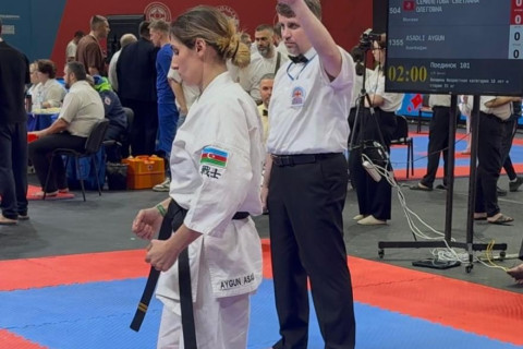 Azərbaycan karateçisi Rusiyadakı turniri üçüncü yerdə başa vurub
