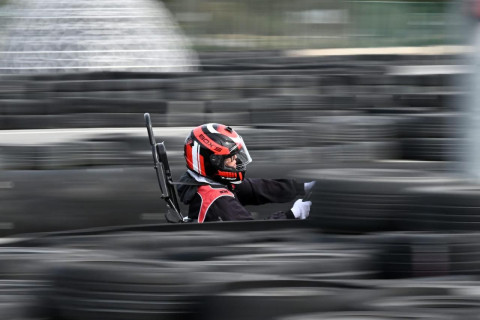 Diplomatlar arasında kartinq yarışı təşkil edilib - FOTO