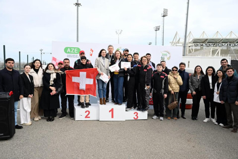 Diplomatlar arasında kartinq yarışı təşkil edilib - FOTO