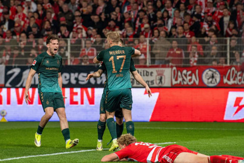 "Унион" в меньшинстве проиграл "Вердеру" - ОБНОВЛЕНО