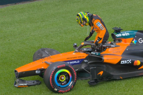 Пиастри разбил болид до старта Гран-при Австралии