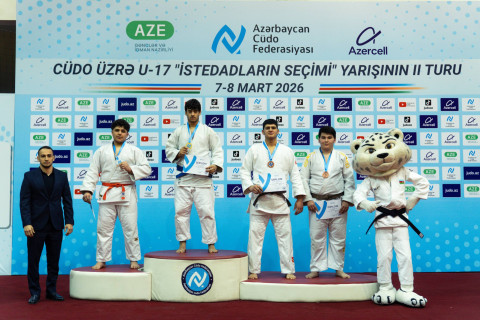 В Азербайджане завершился турнир по дзюдо "Выбор талантов" - ФОТО
