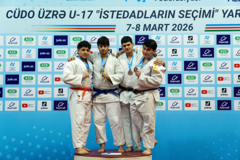 В Азербайджане завершился турнир по дзюдо "Выбор талантов" - ФОТО