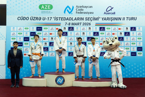 В Азербайджане завершился турнир по дзюдо "Выбор талантов" - ФОТО