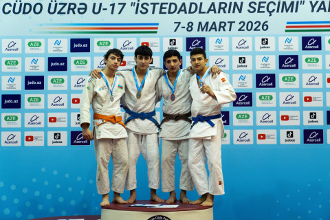 В Азербайджане завершился турнир по дзюдо "Выбор талантов" - ФОТО