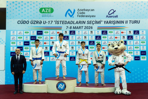 В Азербайджане завершился турнир по дзюдо "Выбор талантов" - ФОТО