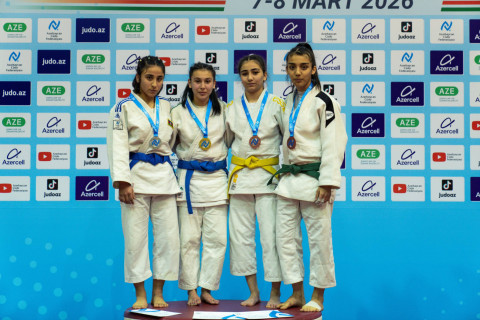 В Азербайджане завершился турнир по дзюдо "Выбор талантов" - ФОТО