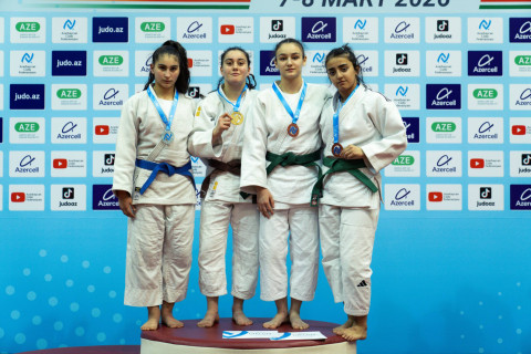 В Азербайджане завершился турнир по дзюдо "Выбор талантов" - ФОТО