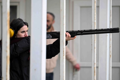 Среди сотрудников Министерства молодежи и спорта прошли соревнования по стендовой стрельбе - ФОТО