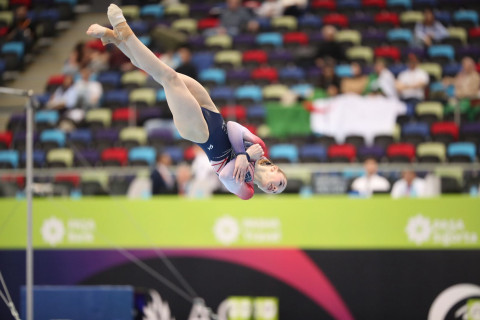 В Баку завершился этап Кубка мира FIG по спортивной гимнастике - ФОТО