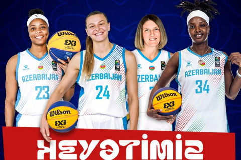 Сборная Азербайджана по баскетболу объявила состав на КЧ ФИБА 3x3