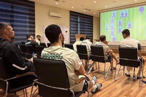 Qazaxıstanlı məşqçidən etiraf: “Qarabağ” başqa səviyyədir” - FOTO