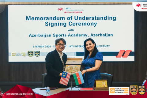 Azərbaycan İdman Akademiyası INTI Beynəlxalq Universiteti ilə memorandum imzalayıb - FOTO