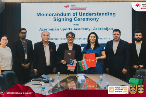 Azərbaycan İdman Akademiyası INTI Beynəlxalq Universiteti ilə memorandum imzalayıb - FOTO